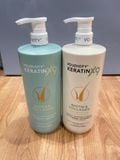 Bộ Dầu Gội Xả Voudioty Keratin X9 Biotin & Collagen 500ml -1000ml