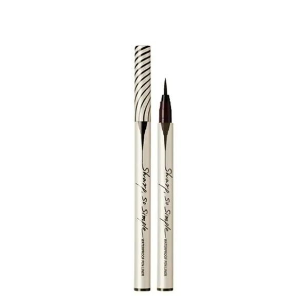 Bút Kẻ Mắt Clio Superproof Brush Liner, Superproof Pen Liner Kill Black+ Sharp So Simple