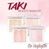  Phấn Bắt Sáng Siêu Mịn CLIO Prism Air Highlighter 7g 01 gold sheer + 02 Fairy Pink 