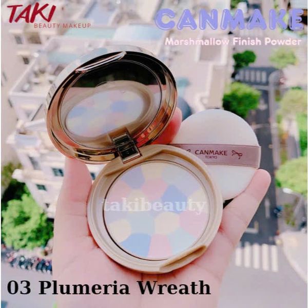 Phấn Phủ Canmake Marshmallow Finish Powder Kiềm Dầu 10g [MP- MO- MB- ML]