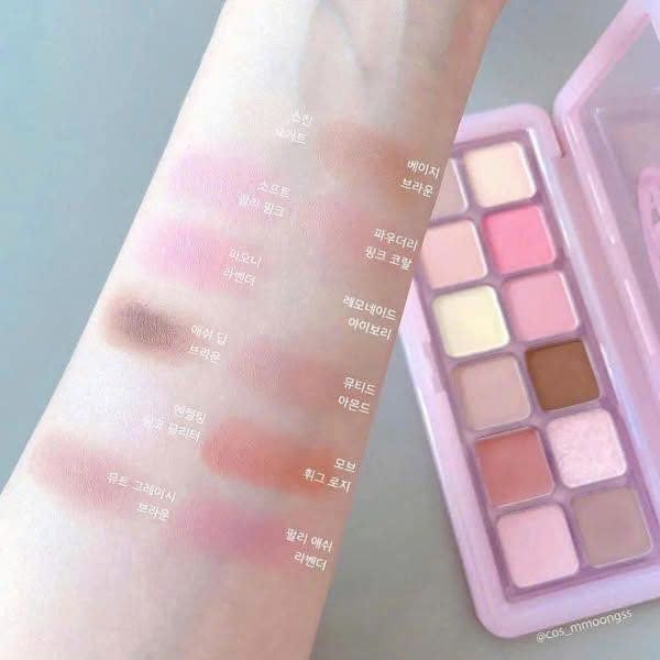 Màu Mắt 12 Ô 3ce New Take Eyeshadow Palette ( #Quiet Brown )