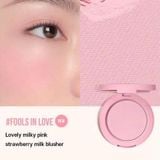 Phấn Má Hồng 3CE Mood Recipe Face Blush [#Pink Filter - Nude Peach- Mono Pink - Rose Beige - Kinda Shy]