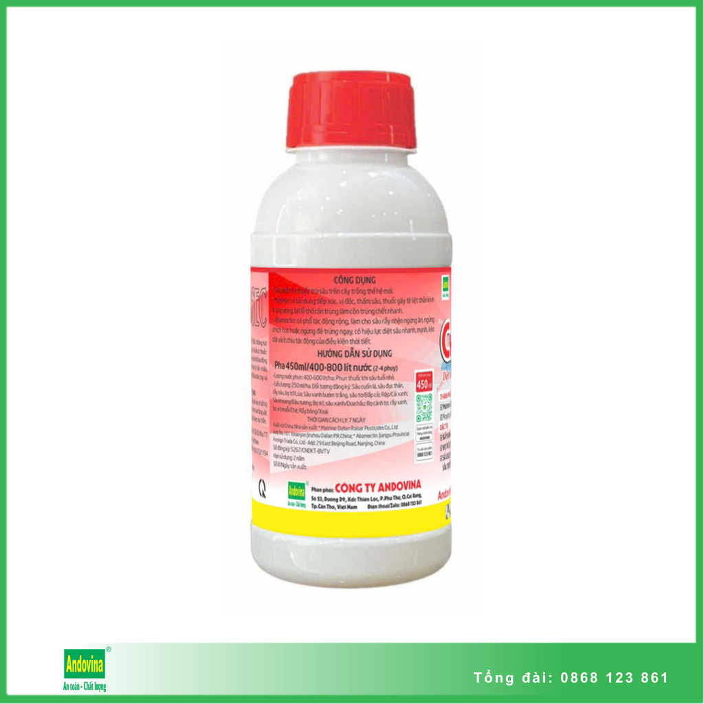 Thuốc trừ sâu Chim Sắt ® 450ml