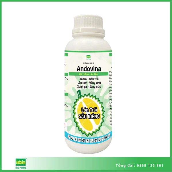 Phân bón Andovina_Lớn Trái Sầu Riêng 1000ml