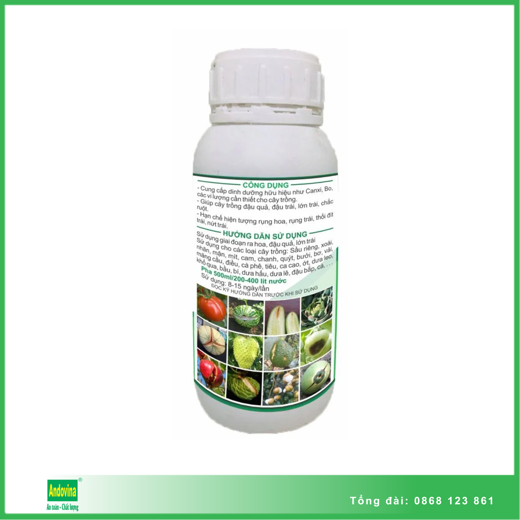 Phân bón Amakong ® BorCalci 500ml