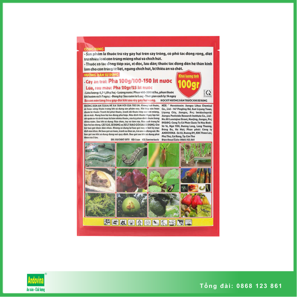 Diệt sâu rầy 100gr