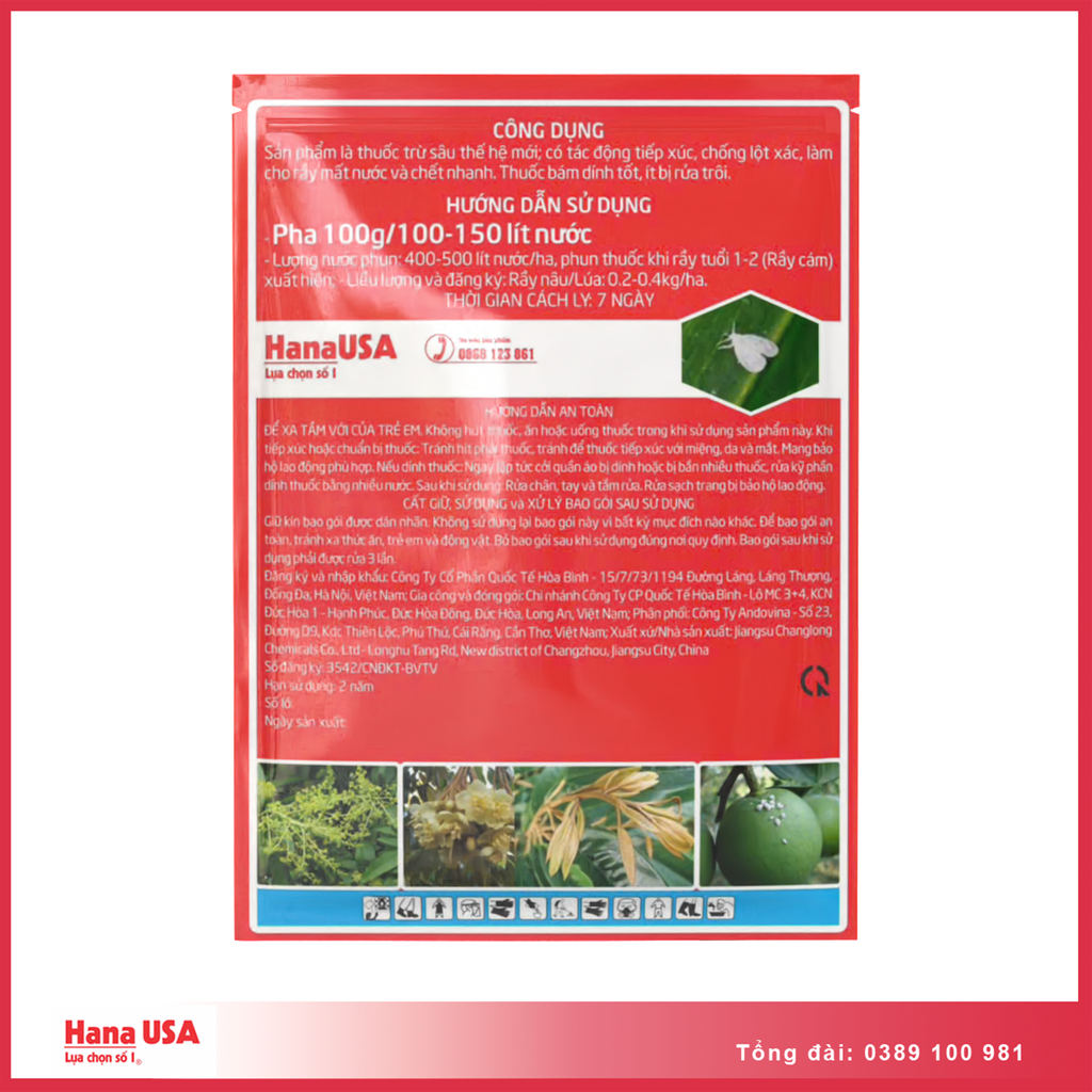 Thuốc trừ rầy H14 100gr