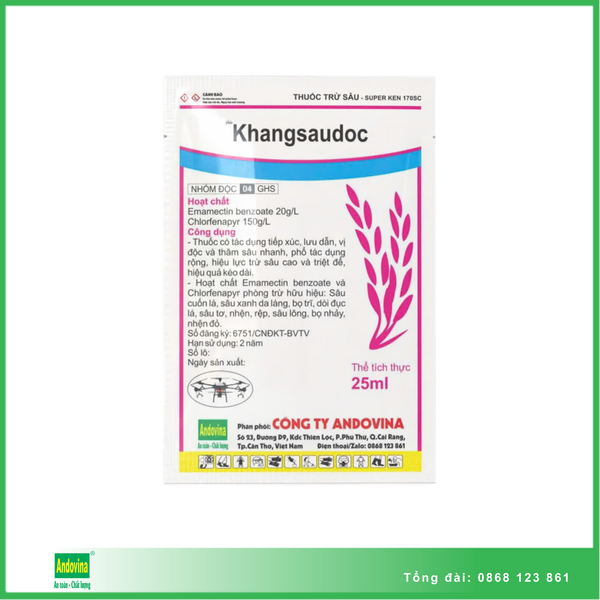 Khangsaudoc 25ml (Kháng Sâu Độc)