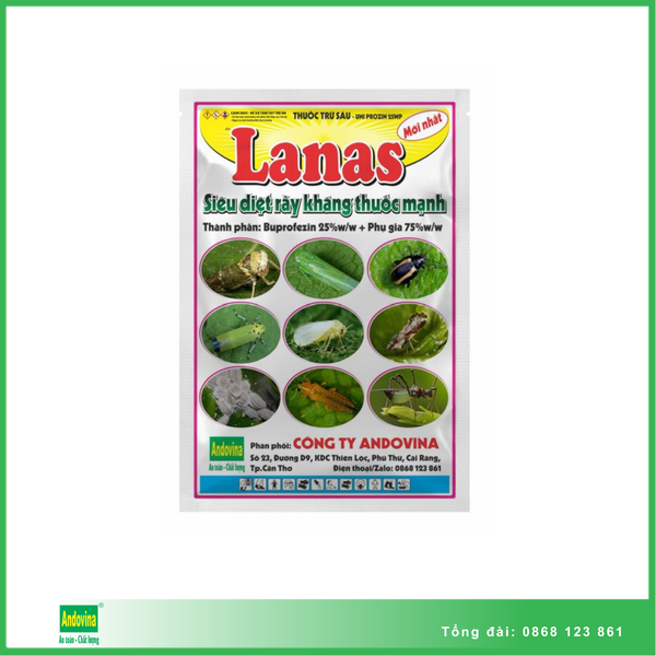 Thuốc trừ rầy Lanas ® 100gr