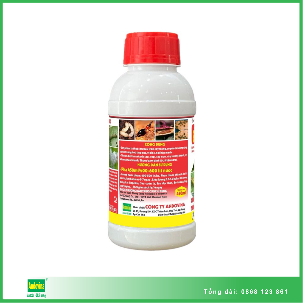 Thuốc trừ sâu Sâu kháng thuốc 450ml