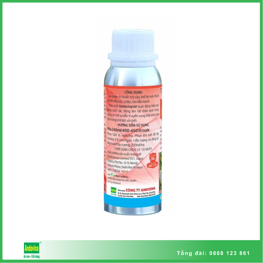 Thuốc trừ sâu SieuConTrung ® 240ml