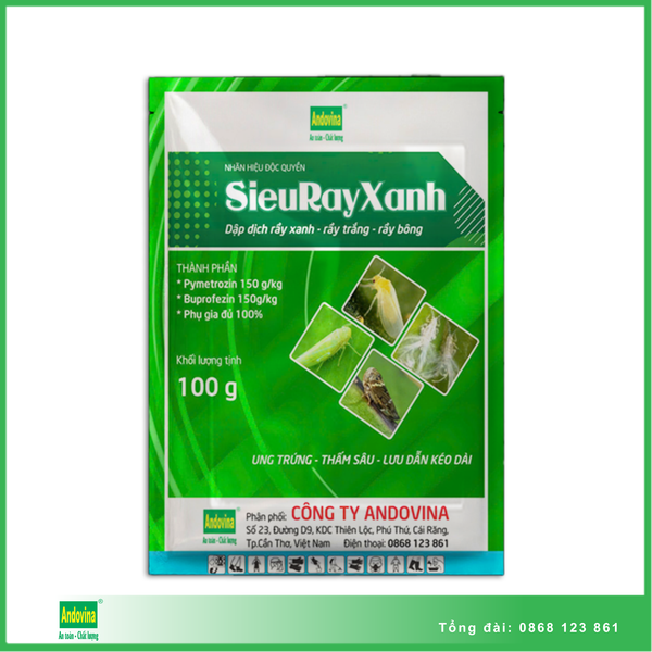 Thuốc trừ rầy SieuRayXanh 100g