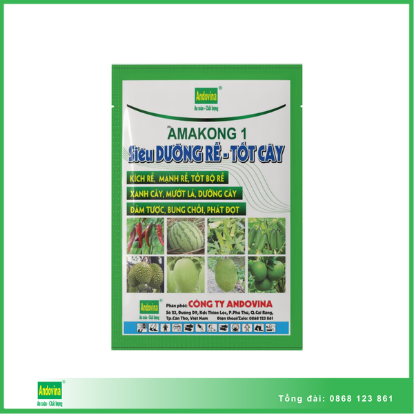 Phân bón Amakong ® 1 - Siêu dưỡng rễ, tốt cây 50gr
