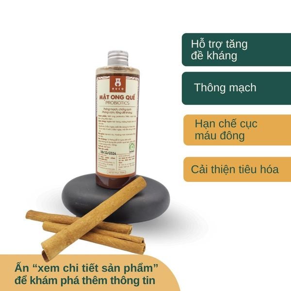  Mật ong probiotics quế (mật ong lên men quế tươi nâng cấp) 
