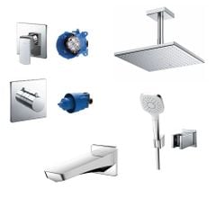 Sen tắm âm tường TOTO TBG02303BA/TBV02102B/TBW08002A1/TBW02005A/TBG07001B (3 đường nước)