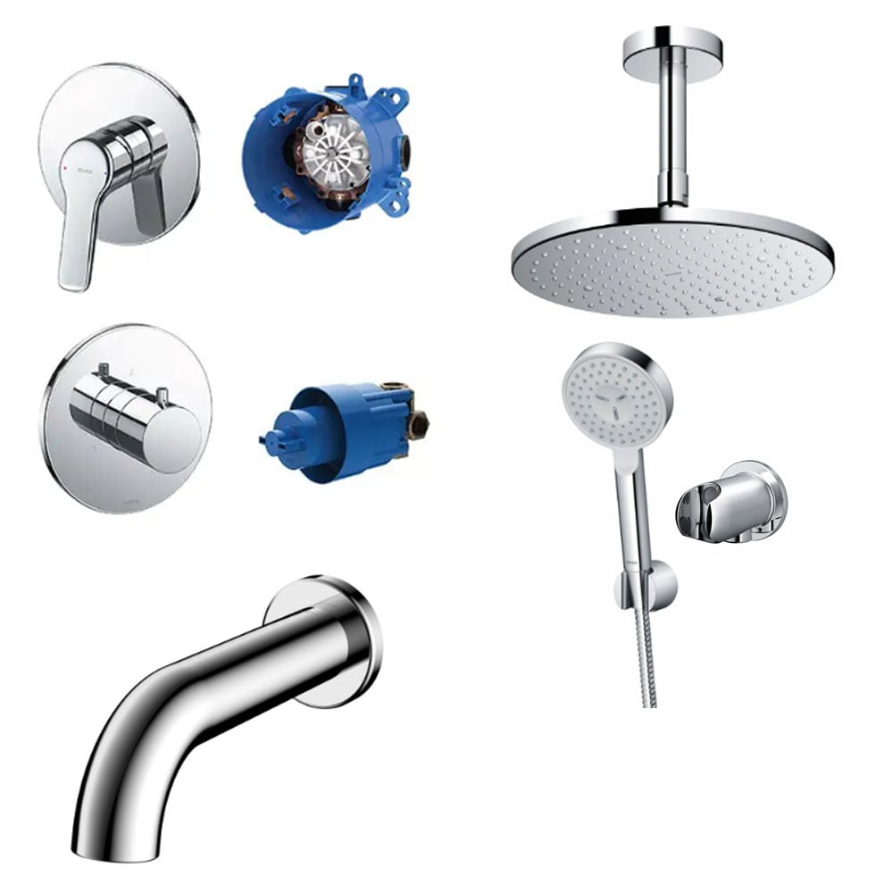 Sen tắm âm tường TOTO TBG03303B/TBV01104B/TBW07002A1/TBW07008A/TBG11001B (3 Đường Nước)