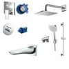 Sen tắm âm tường TOTO TBG07304VA/TBV02104B/TBW02005A/DBX115CAMR/TBG02001B (3 đường nước)