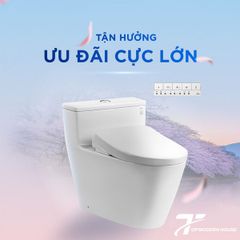 Bồn cầu nắp rửa điện tử TOTO MS625CDW23