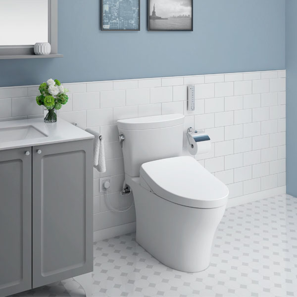 Bồn cầu nắp rửa điện tử TOTO CS986CGW12