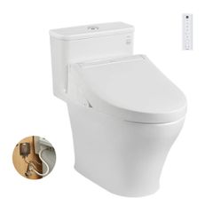 Bồn cầu nắp rửa điện tử TOTO MS857DW14