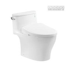 Bồn cầu nắp rửa điện tử TOTO MS887CRW23