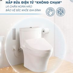 Bồn cầu nắp rửa điện tử TOTO MS889CDRW12
