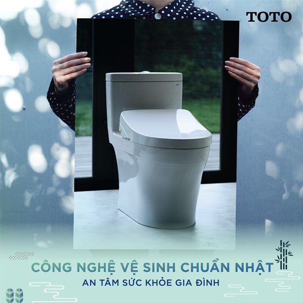 Bồn cầu nắp rửa điện tử TOTO MS889CDRW12
