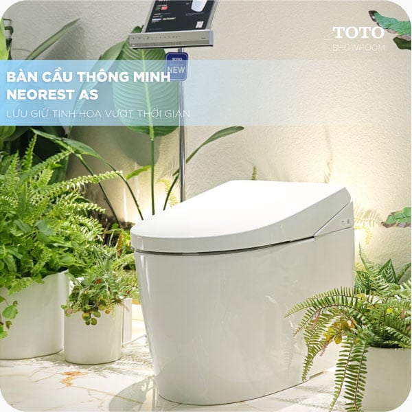 Bồn cầu NEOREST AS TOTO CS921VT/TCF85510GAA/T53P100VR