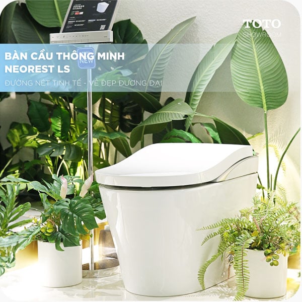 Bồn cầu NEOREST LS TOTO CS911VT/TCF87120GAA/T53P100VR