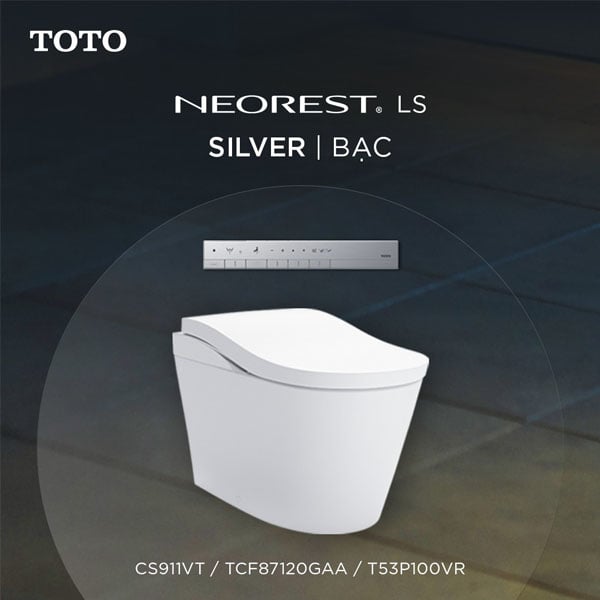 Bồn cầu NEOREST LS TOTO CS911VT/TCF87120GAA/T53P100VR