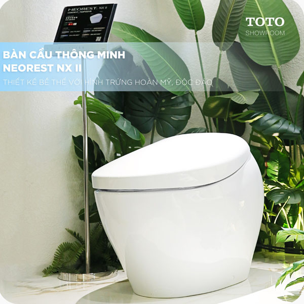 Bồn cầu NEOREST NX II TOTO CS901VT/T53P100VR