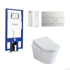 Bồn cầu treo tường TOTO CW553/TCF33320GAA/WH172A/MB175M nắp điện tử
