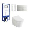 Bồn cầu treo tường TOTO CW553C/TCF34570GAA/WH172AAT/MB175M nắp điện tử