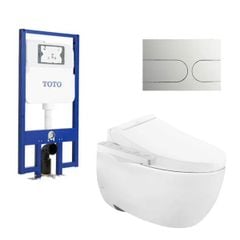 Bồn cầu treo tường TOTO CW812RA/TCF23410AAA/WH172A/MB175M nắp điện tử