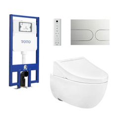 Bồn cầu treo tường TOTO CW812REA/TCF24460AAA/WH172A/MB175M nắp điện tử