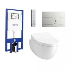 Bồn cầu treo tường TOTO CW812REA/TCF4911EZ/WH172AT/MB175M nắp điện tử