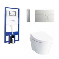 Bồn cầu treo tường TOTO CW822REA/TCF4911EZ/WH172AT/MB175M nắp điện tử