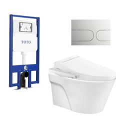 Bồn cầu treo tường TOTO CW822REA/TCF23460AAA/WH172AT/MB175M nắp điện tử