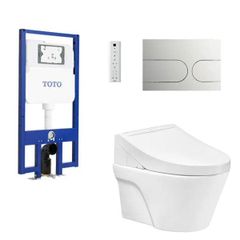 Bồn cầu treo tường TOTO CW822REA/TCF24460AAA/WH172AT/MB175M nắp điện tử