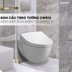 Bồn cầu treo tường TOTO CW812REA/TCF4911EZ/WH172AT/MB175M nắp điện tử