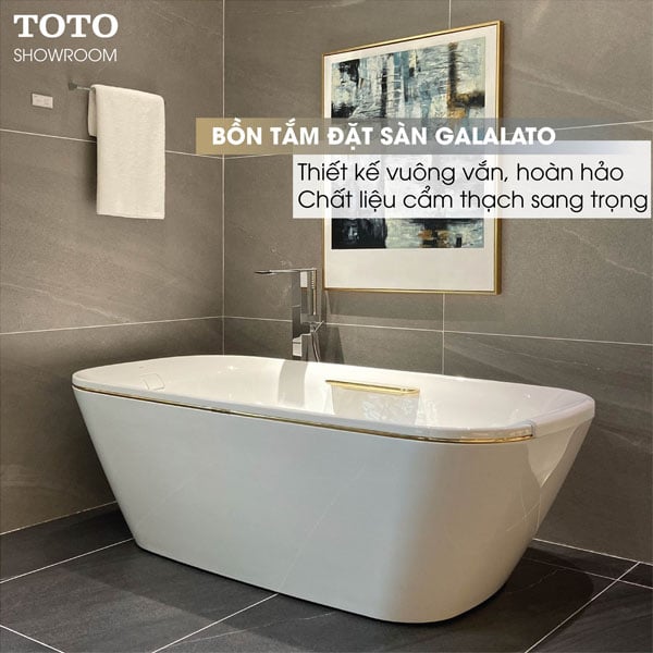 Bồn tắm đặt sàn TOTO PJY1886HPWMGE