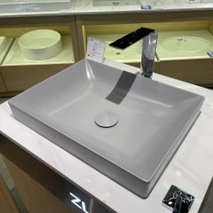 Chậu rửa mặt đặt bàn TOTO LT4715G17#MGR màu xám mờ