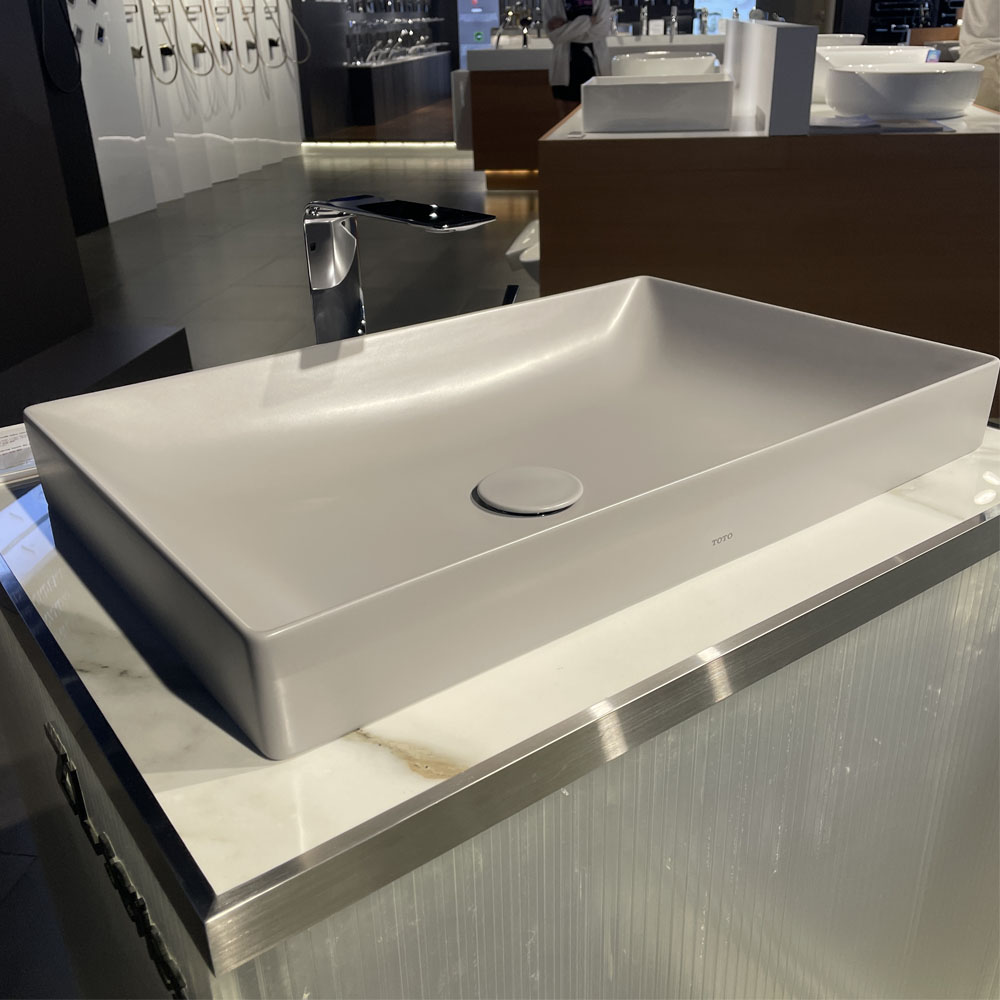 Chậu rửa mặt đặt bàn TOTO LT4716G17#MBE màu be mờ