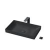Chậu rửa mặt đặt bàn TOTO LT4716G17#MBL màu đen mờ