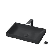 Chậu rửa mặt đặt bàn TOTO LT4715G19#MBL màu đen mờ