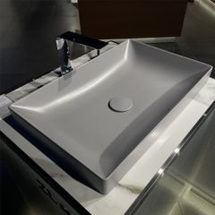 Chậu rửa mặt đặt bàn TOTO LT4716G17#MGR màu xám mờ