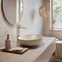 Lavabo đặt bàn TOTO LT1705#MBE màu be mờ