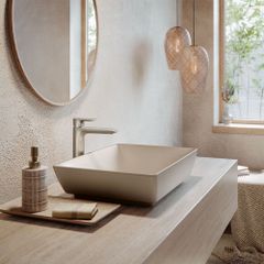 Lavabo đặt bàn TOTO LT1735#MBE màu be mờ