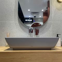 Lavabo đặt bàn TOTO LT1735#MGR màu xám mờ