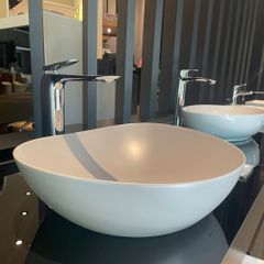 Lavabo đặt bàn TOTO LT4704G19#MBE màu be mờ